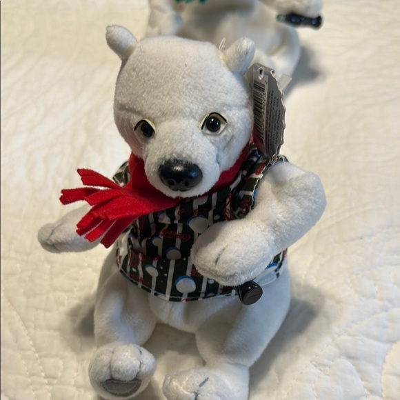 Coca-Cola Holiday Plush Toy Set‎ - Picture 5 of 6